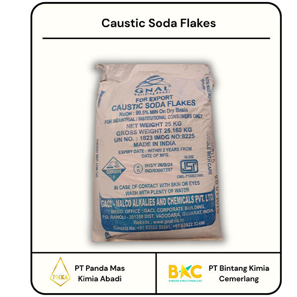 Caustic Soda Flakes GNAL EX INDIA
