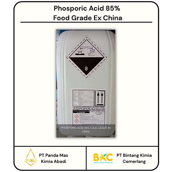 Phosphoric Acid 85% Food Grade Ex China